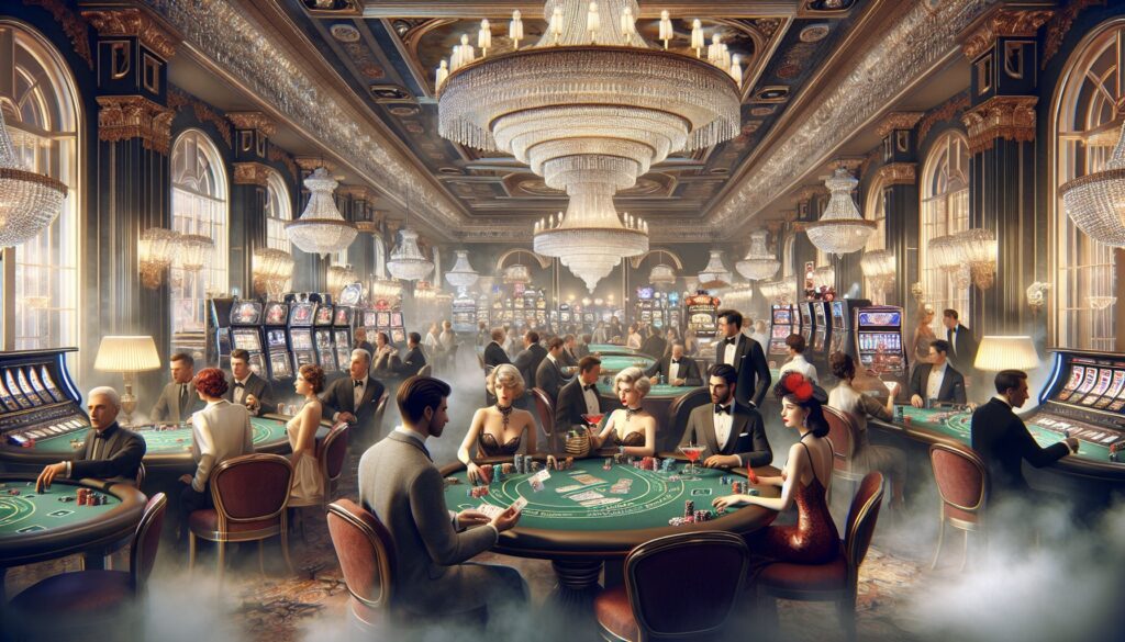 High Rollers Casino VIP crowd